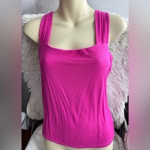 Michael Lauren Hot Pink Camisole Top